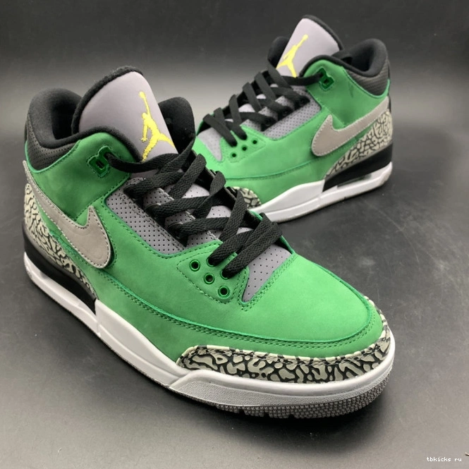 Rep TB Retro Jordan PE 3 AJ3 Ducks Air Oregon 867493 shoes Tinker 0817
